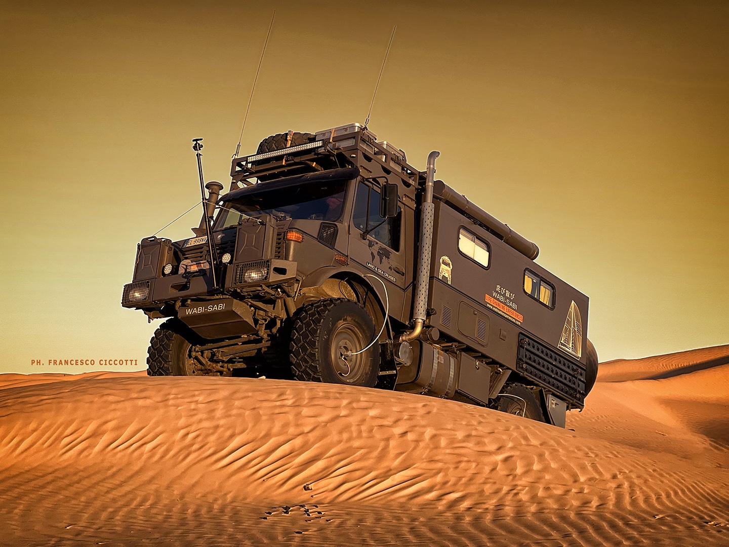 Expedition truck wabi-sabi
