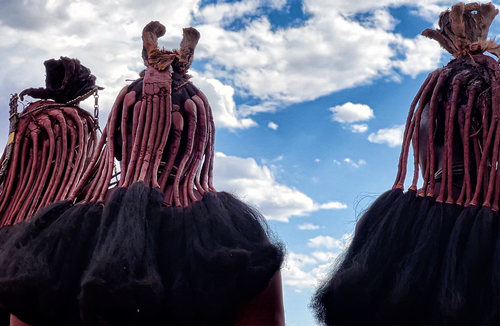 Acconciatura capelli delle donne Himba